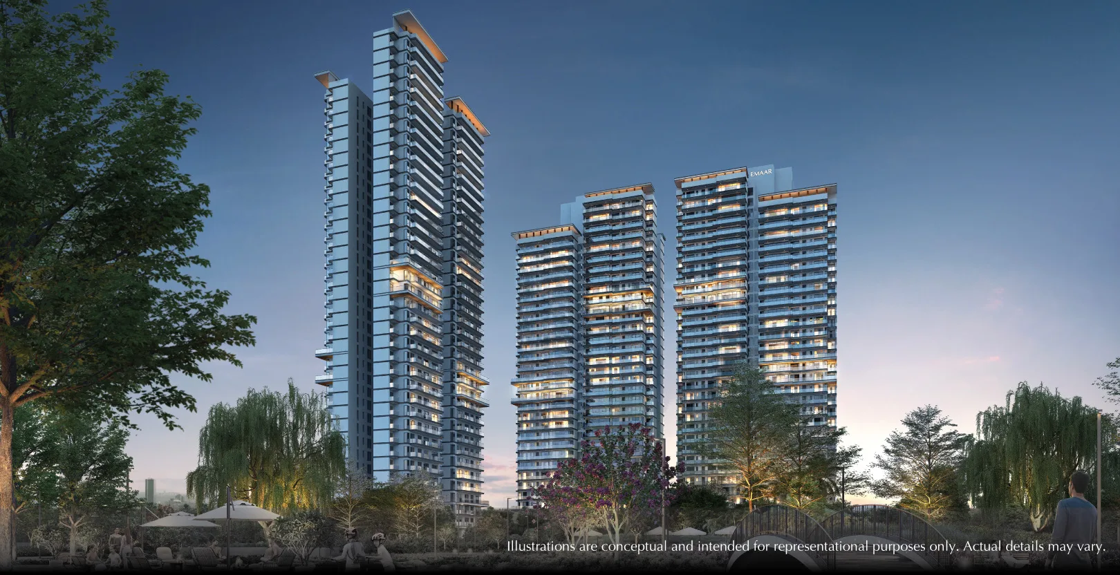 Emaar Serenity Hills master plan