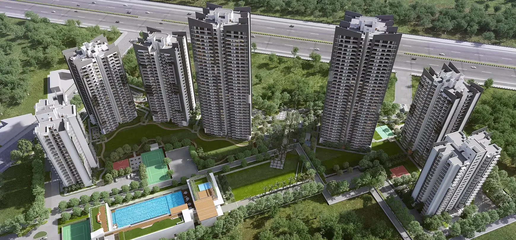 Godrej Meridian — 3, 4 BHK in Dwarka Expressway, Sector 106, Gurugram